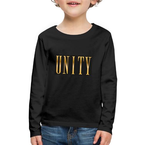 Golden Unity - Kids' Premium Long Sleeve T-Shirt