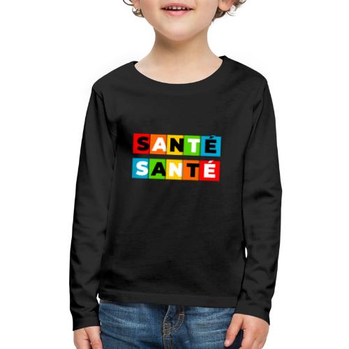 Santé en couleurs - Kids' Premium Long Sleeve T-Shirt