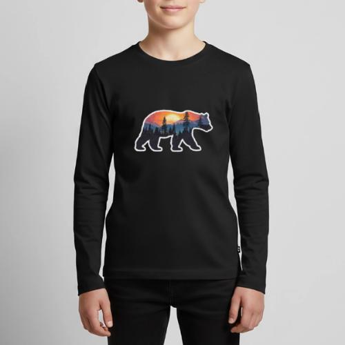 Mountain Spirit Bear - Kids' Premium Long Sleeve T-Shirt