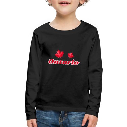 Ontario, province of Canada - Kids' Premium Long Sleeve T-Shirt