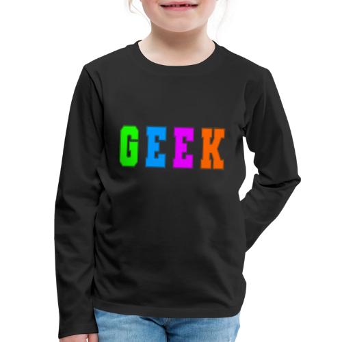 Certified Geek Mode - Kids' Premium Long Sleeve T-Shirt