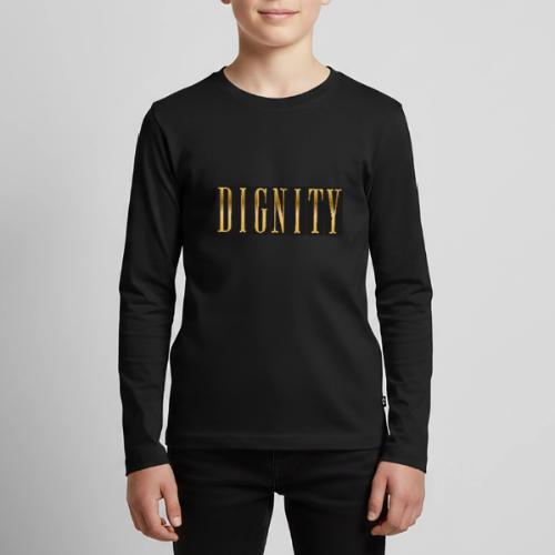 Golden Dignity - Kids' Premium Long Sleeve T-Shirt