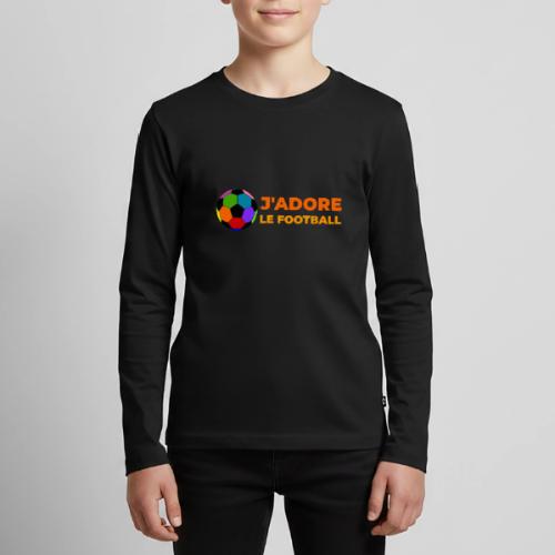 I love football - Kids' Premium Long Sleeve T-Shirt