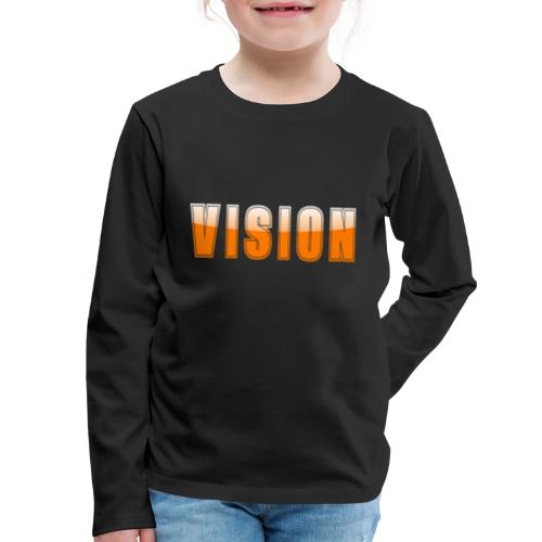 Vision Word Design - Kids' Premium Long Sleeve T-Shirt