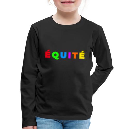 Color Equity - Kids' Premium Long Sleeve T-Shirt