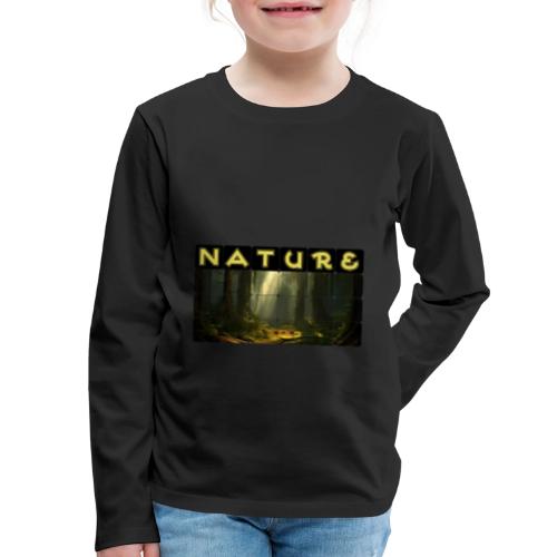 Nature: Sunlit Canopy - Kids' Premium Long Sleeve T-Shirt