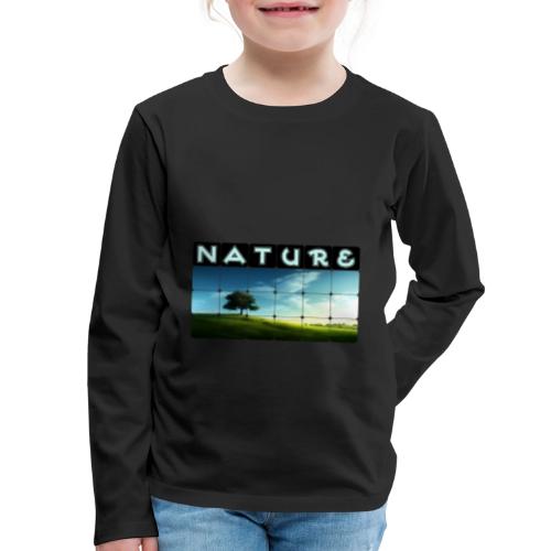 Nature: Solitary Strength - Kids' Premium Long Sleeve T-Shirt