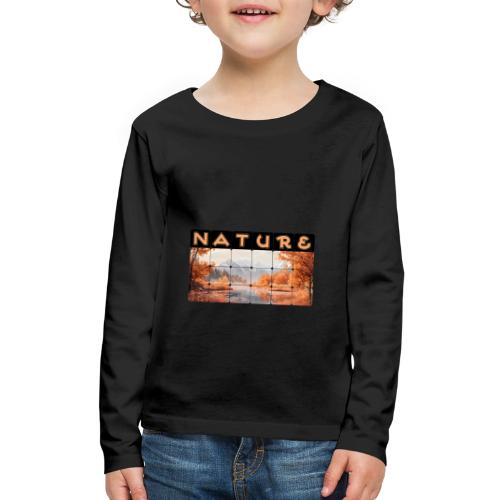 Nature: Autumn Glow - Kids' Premium Long Sleeve T-Shirt