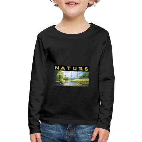 Nature: Springtime Serenity - Kids' Premium Long Sleeve T-Shirt