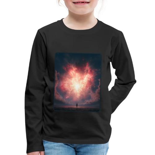 Supernova Sky Sci-Fi Artwork - Kids' Premium Long Sleeve T-Shirt