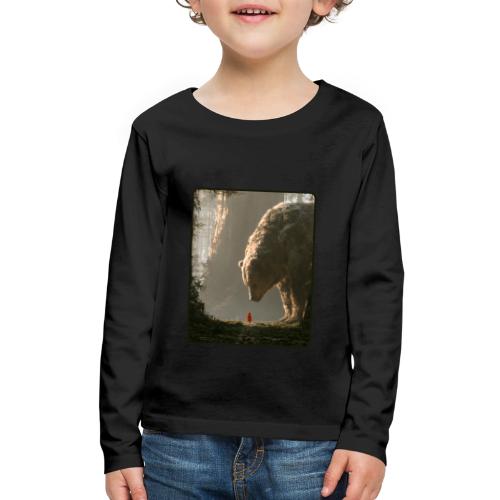 The Bear Who Found the Forest - Kids' Premium Long Sleeve T-Shirt