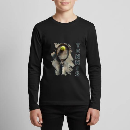 Tennis Power Play - Kids' Premium Long Sleeve T-Shirt