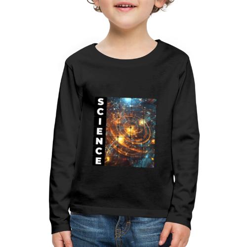 Golden Core of Science - Kids' Premium Long Sleeve T-Shirt
