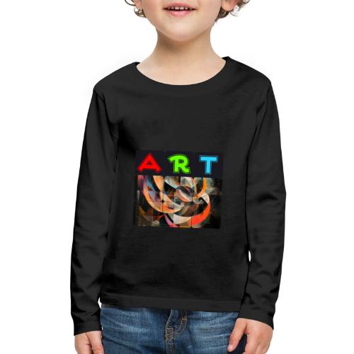 Fragments of Art - Kids' Premium Long Sleeve T-Shirt