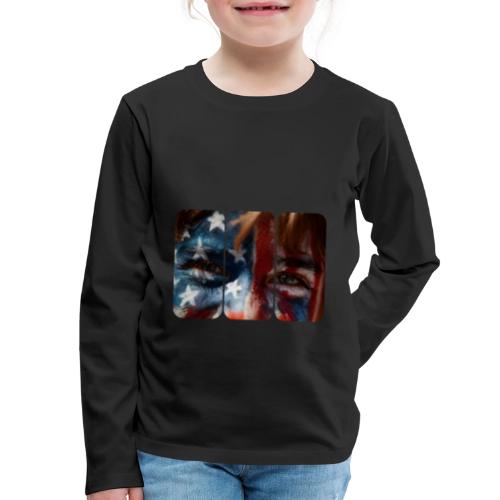 USA: Stars in Their Eyes - Kids' Premium Long Sleeve T-Shirt