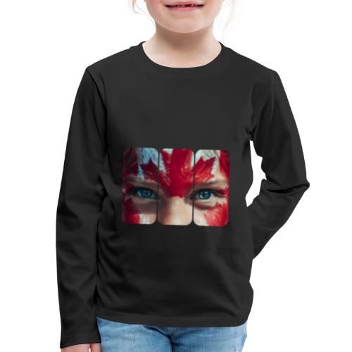 Canada: Northern Spirit - Kids' Premium Long Sleeve T-Shirt