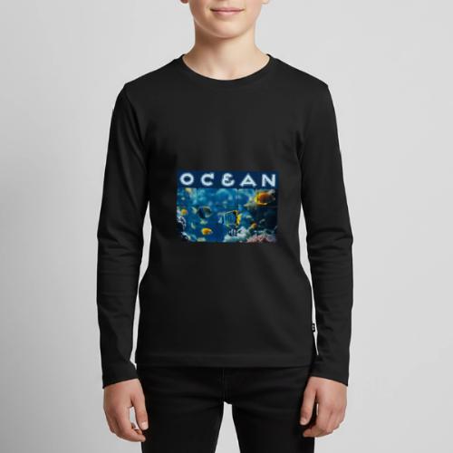 Ocean: Underwater Radiance - Kids' Premium Long Sleeve T-Shirt