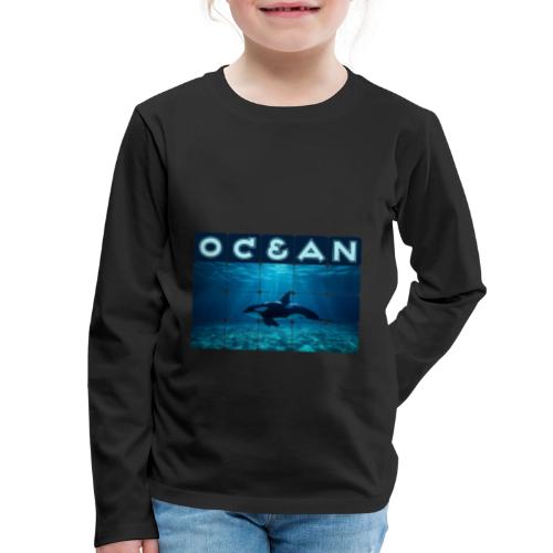 Ocean: Orca in Motion - Kids' Premium Long Sleeve T-Shirt