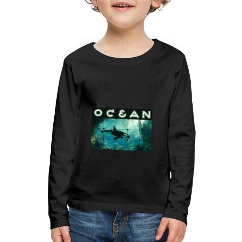 Ocean: Silent Hunter - Kids' Premium Long Sleeve T-Shirt