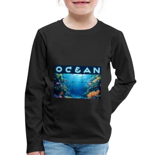 Ocean: Tropical Drift - Kids' Premium Long Sleeve T-Shirt