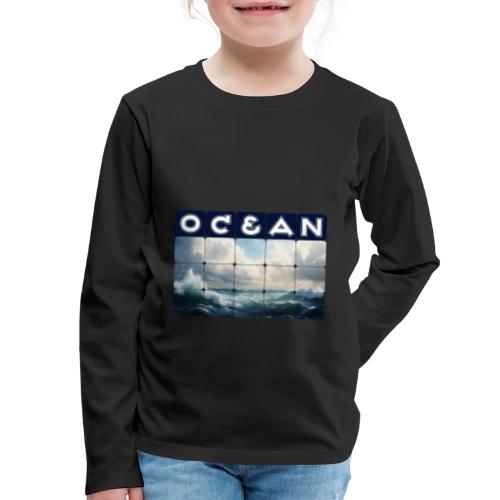 Ocean: Waves of Fury - Kids' Premium Long Sleeve T-Shirt