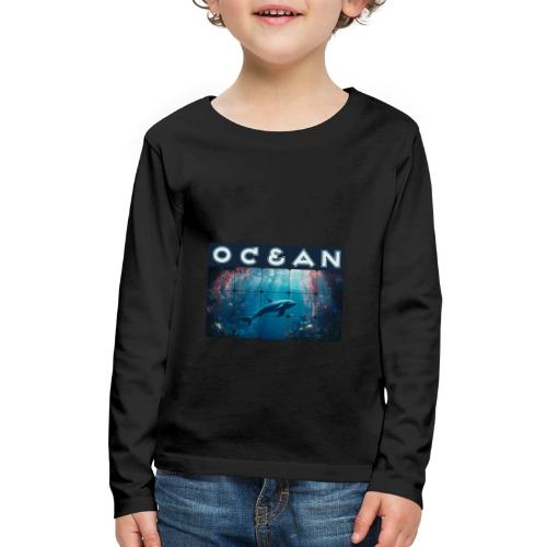 Ocean: Blue Grace - Kids' Premium Long Sleeve T-Shirt