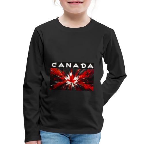 Canada Splash - Kids' Premium Long Sleeve T-Shirt