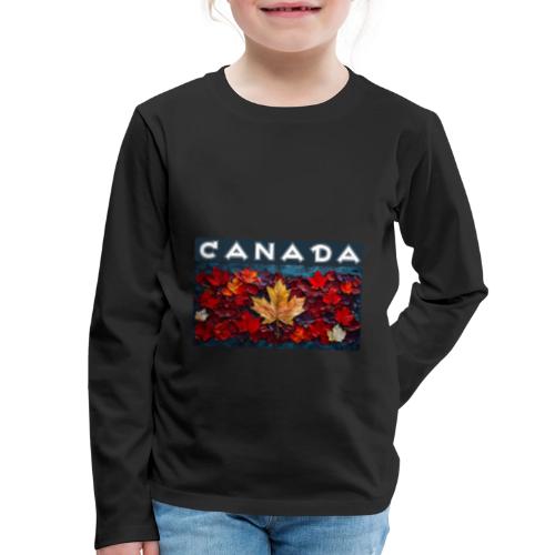 Canada's Living Canvas - Kids' Premium Long Sleeve T-Shirt