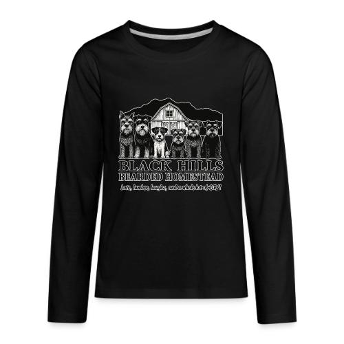 BH Bearded Homestead Logo Merch - Kids' Premium Long Sleeve T-Shirt