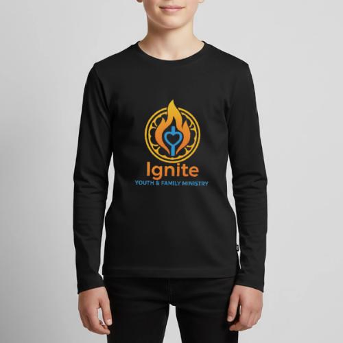 Ignite Youth and Family Logo - Kids' Premium Long Sleeve T-Shirt