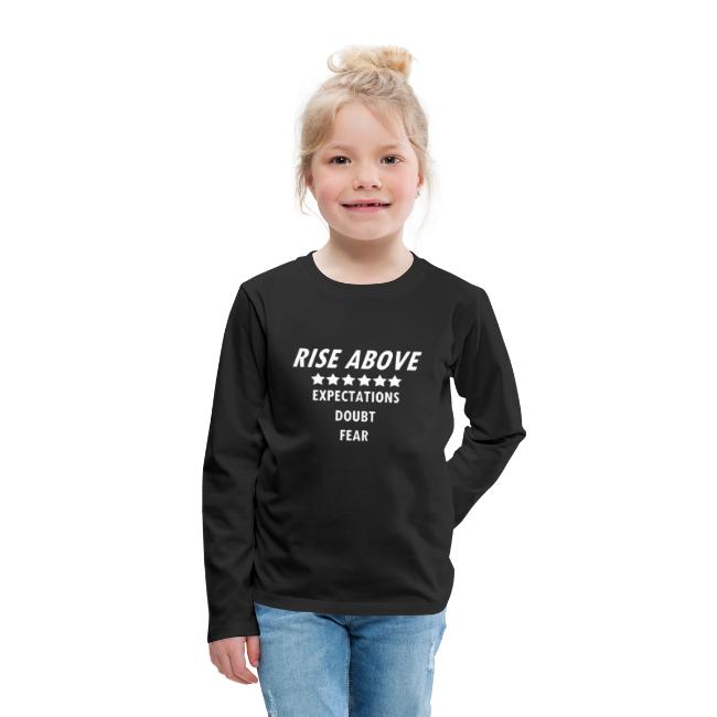 Rise Above (White font)