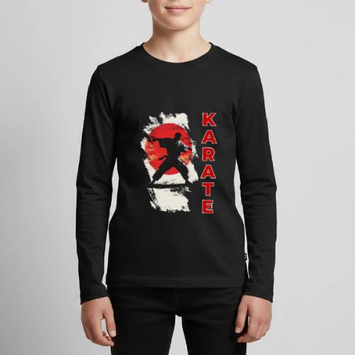 Karate: the spirit of discipline - Kids' Premium Long Sleeve T-Shirt