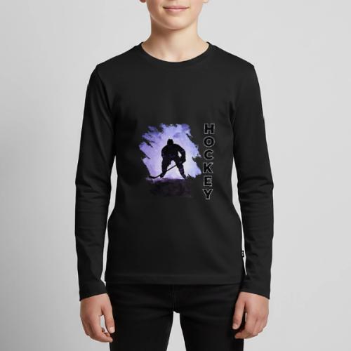 Hockey Charge - Kids' Premium Long Sleeve T-Shirt