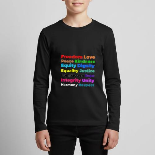 Words of Light - Kids' Premium Long Sleeve T-Shirt