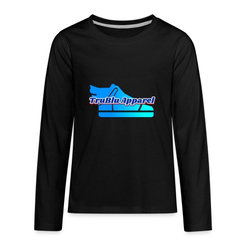 TruBlu Apparel Logo - Kids' Premium Long Sleeve T-Shirt