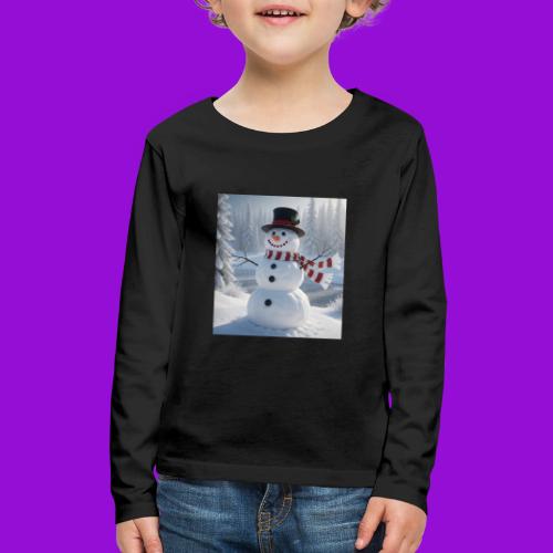 Frosty - Kids' Premium Long Sleeve T-Shirt