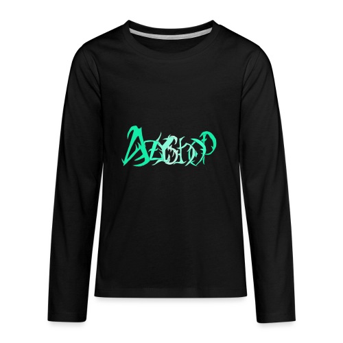 The logo of azyshop - Kids' Premium Long Sleeve T-Shirt