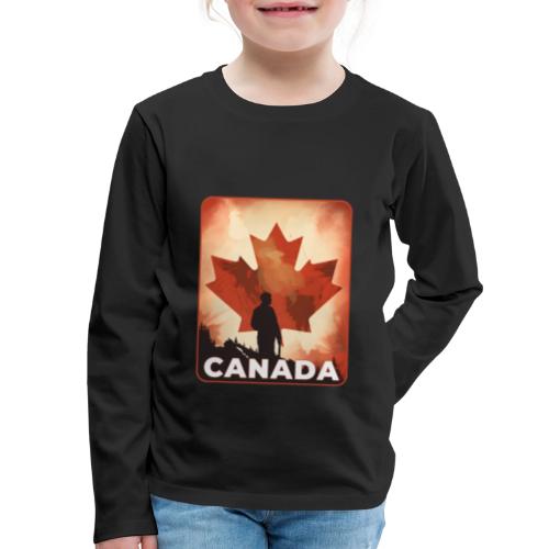 Canada Stands Tall - Kids' Premium Long Sleeve T-Shirt