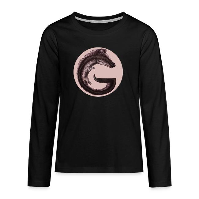 Gator G in circle