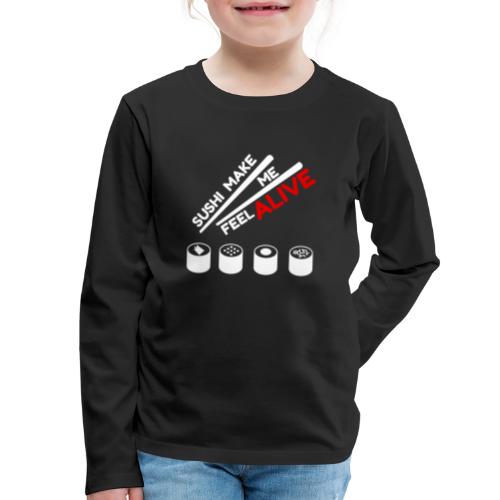 Sushi Lover Collection - Light Tone - Kids' Premium Long Sleeve T-Shirt