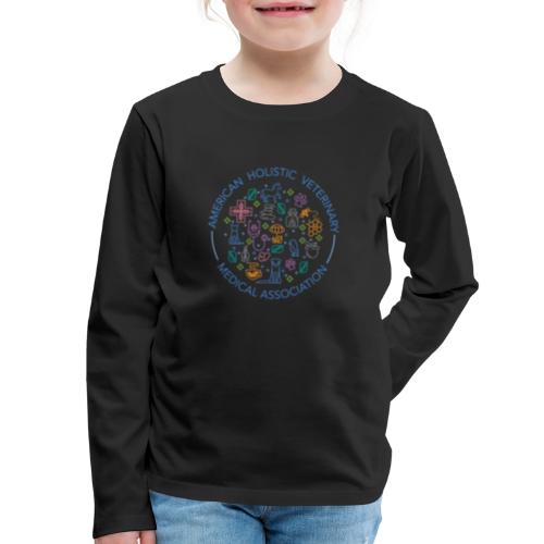 AHVMA Modalities Logo Color - Kids' Premium Long Sleeve T-Shirt