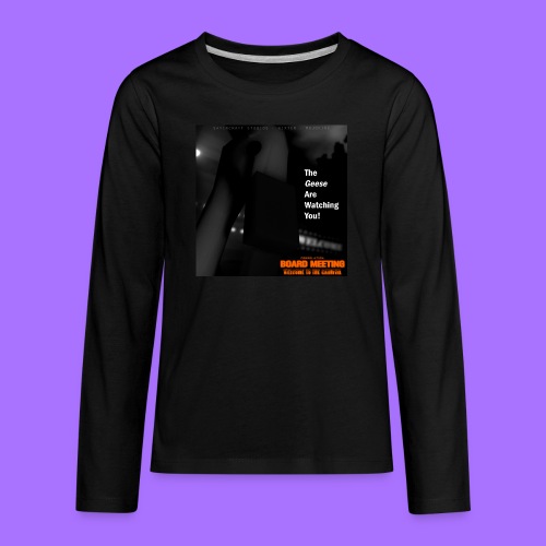 The Geese are Watching You (Album Cover Art) - Kids' Premium Long Sleeve T-Shirt