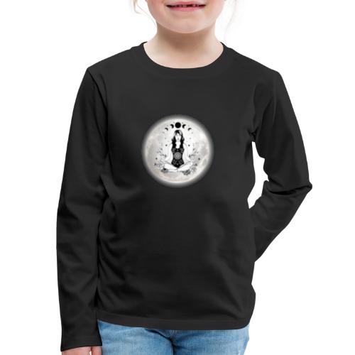 Self Healing Girl By The Moon - Kids' Premium Long Sleeve T-Shirt