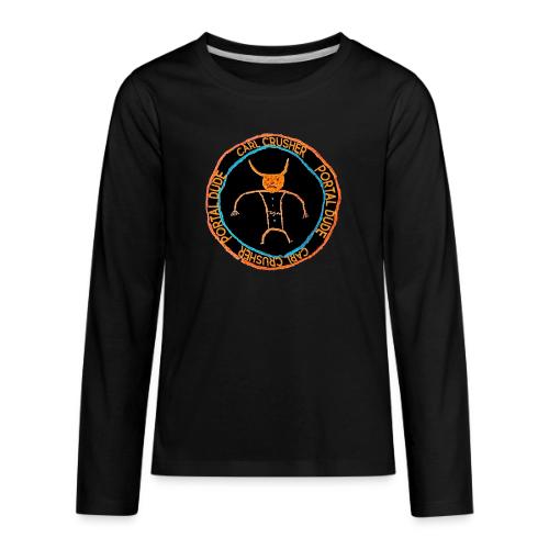 Portal Dude - Kids' Premium Long Sleeve T-Shirt