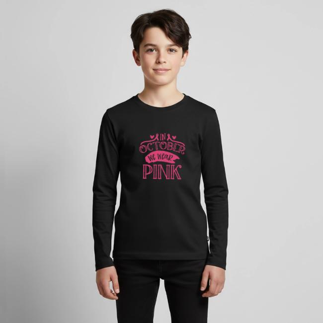 In October We Wear Pink Breast Cancer Awareness