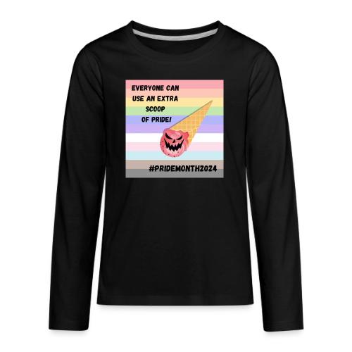 Scoop of Pride - Kids' Premium Long Sleeve T-Shirt