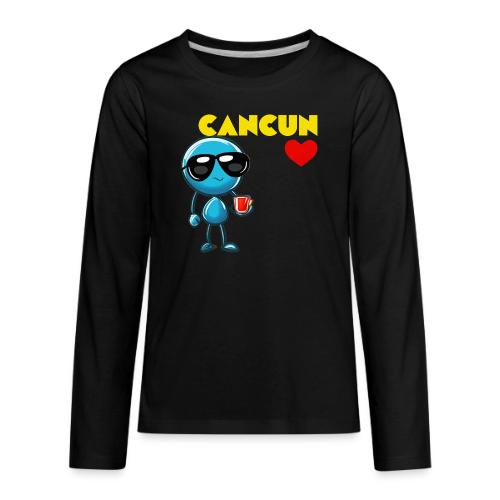 Smoon City_Cancun - Kids' Premium Long Sleeve T-Shirt