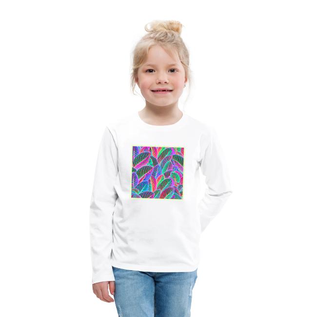 Vivid Leaf Pattern Design