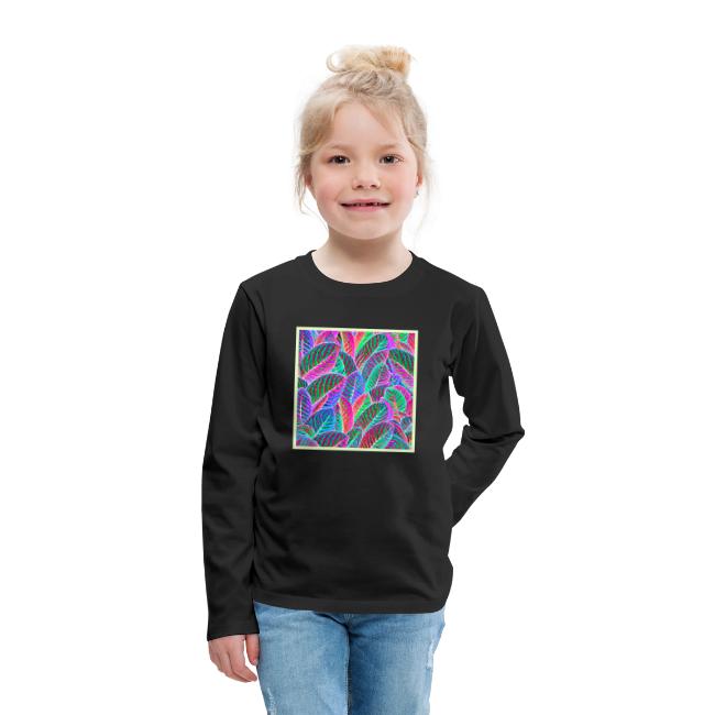 Vivid Leaf Pattern Design