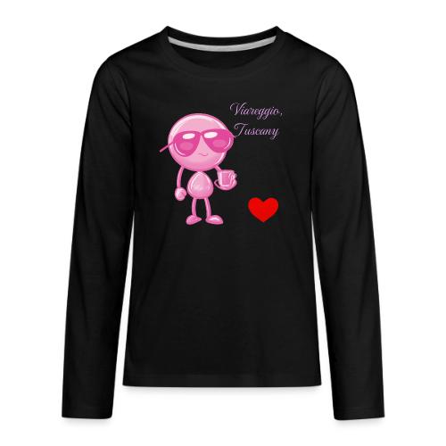 Smoon City_Viareggio Tuscany Pink - Kids' Premium Long Sleeve T-Shirt